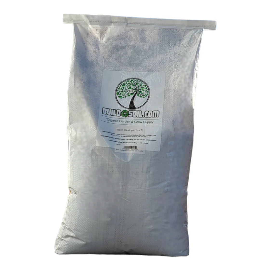 Build a Soil Earthworm Castings (1 cuft)